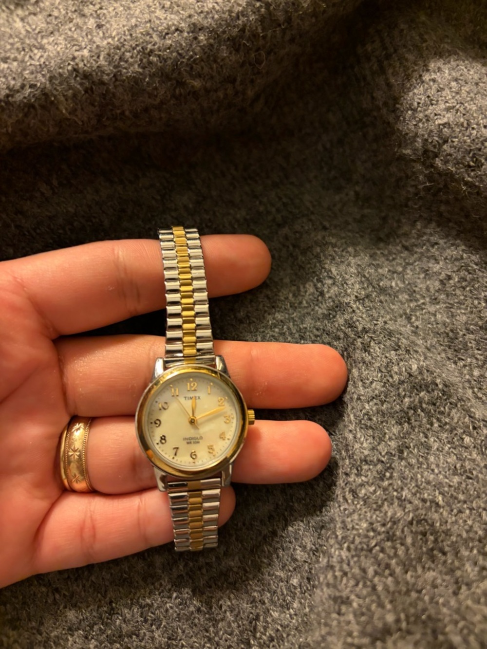 Timex Two-Tone Gold and Silver Women's Watch